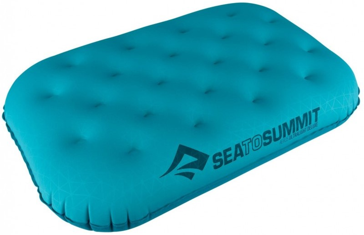 Надувна подушка Sea To Summit Aeros Ultralight Deluxe Aqua (9327868103720) - зображення 2