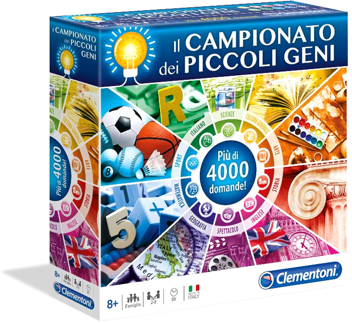 Gra planszowa Clementoni The Championship of Little Geniuses (8005125129904) - obraz 1