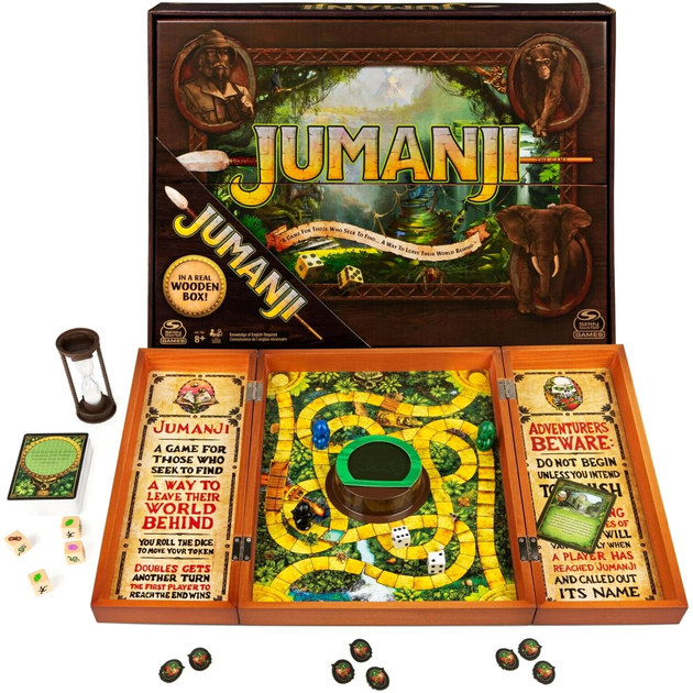 Gra planszowa Spin Master Jumanji Wooden Edition (0778988386507) - obraz 2