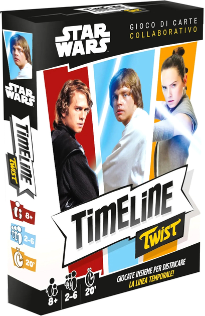 Gra planszowa Asmodee Timeline Twist Star Wars (3558380116738) - obraz 1