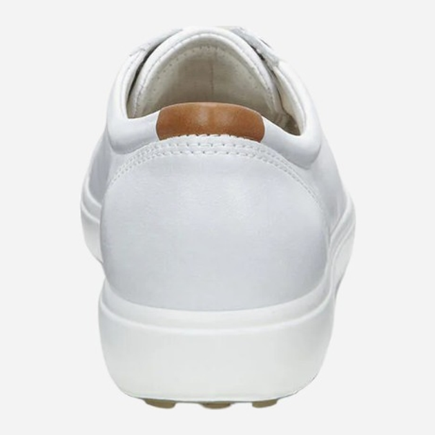 Sneakersy damskie ze skóry naturalnej ECCO Soft 7 43000301007 37 Białe (737431676114) - obraz 5