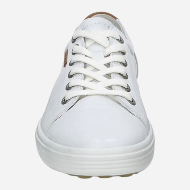 Sneakersy damskie ze skóry naturalnej ECCO Soft 7 43000301007 39 Białe (737431676138) - obraz 4