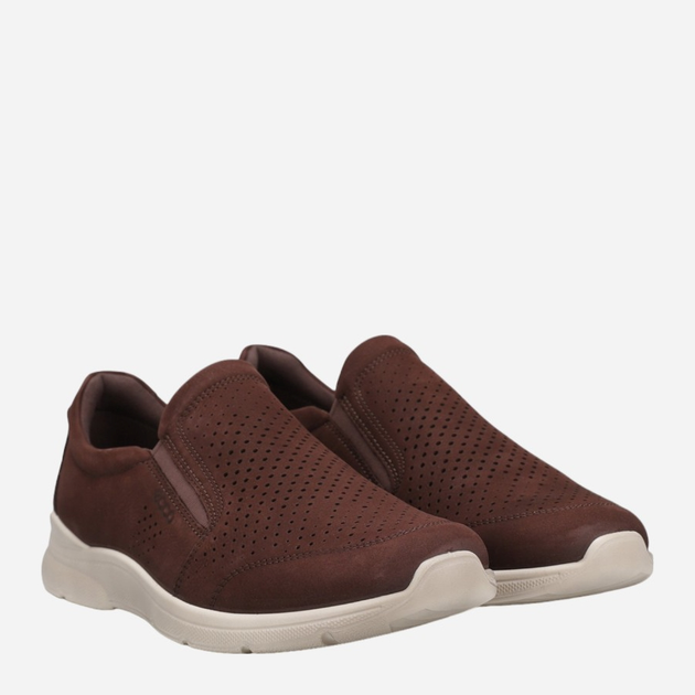 Buty slip-on męskie ECCO Irving 51164402178 45 Brązowe (194890155510) - obraz 2