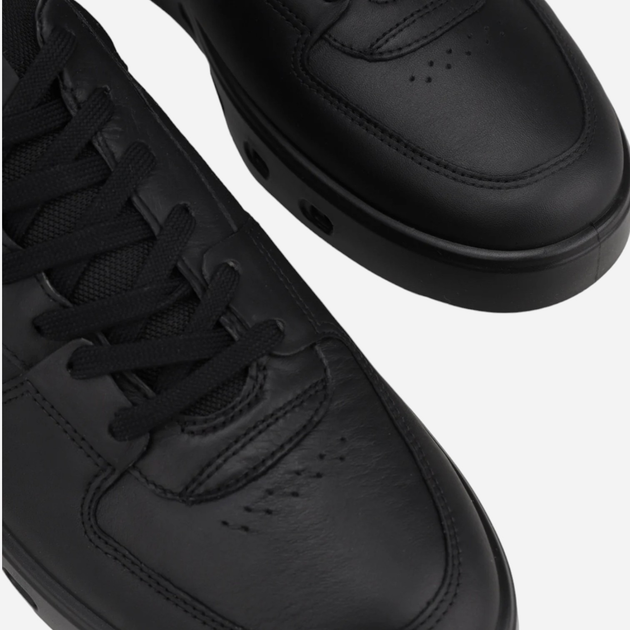 Sneakersy męskie skórzane ECCO Street 720 Gore-Tex 52081401001 42 Czarne (194890568921) - obraz 4