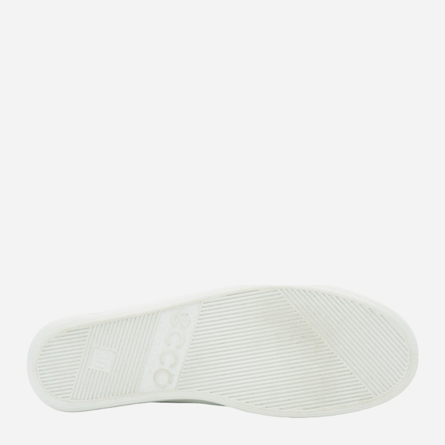 Sneakersy damskie ze skóry naturalnej ECCO Soft 2.0 20650301007 36 Białe (809702100281) - obraz 6