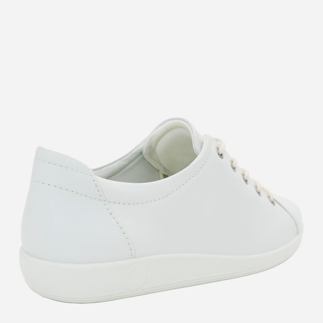 Sneakersy damskie ze skóry naturalnej ECCO Soft 2.0 20650301007 37 Białe (809702100298) - obraz 5