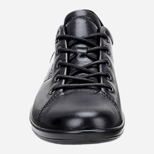 Жіночі кеди низькі ECCO Soft 2.0 20650356723 40 Чорні (737431622517) - зображення 4