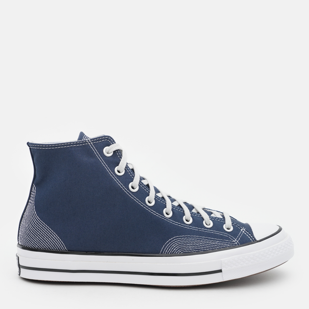 Чоловічі кеди високі Converse Chuck 70 Hi A07434C-410 42.5 (9US) 27.5 см Темно-сині від Rozetka на платформі USKIDKA Акція на Чоловічі кеди високі Converse Chuck 70 Hi A07434C-410 42.5 (9US) 27.5 см Темно-сині від Rozetka