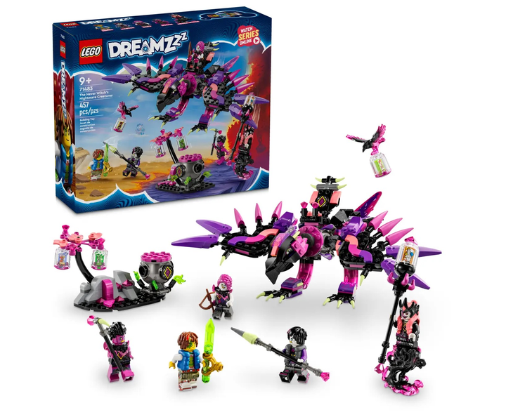 Zestaw klocków LEGO DREAMZzz Stwory z koszmarów Nigdywiedźmy 457 elementów (71483) - obraz 5