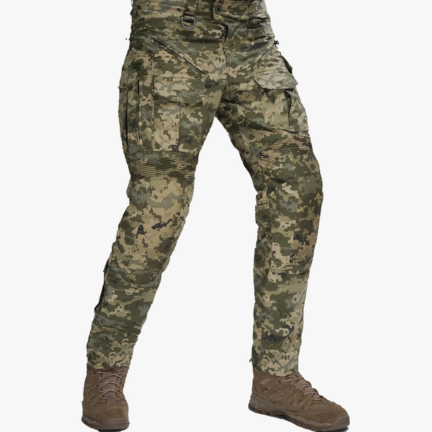 Штурмовые штаны UATAC Gen 5.6 Пиксель с наколенниками M - изображение 1