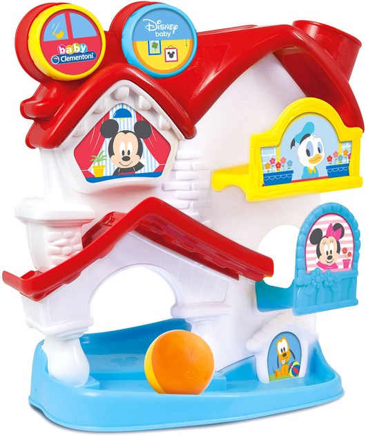 Розвиваюча іграшка Clementoni Disney Disney Baby Ball Drop House (8005125172047) - зображення 2