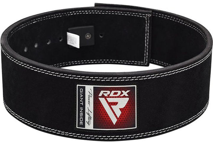 Пояс для тяжелой атлетики RDX 4 Pro Liver Buckle Plus кожаный M Black ...