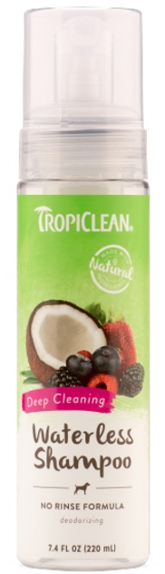 Cухий шампунь TropiClean Deep Cleaning (645095869011) - зображення 1