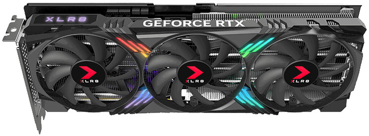 Відеокарта PNY PCI-Ex GeForce RTX 4070 Super XLR8 Gaming VERTO EPIC-X RGB OC 12GB GDDR6X (192bit) (1 x HDMI, 3 x DisplayPort) (VCG4070S12TFXXPB1-O) - зображення 5