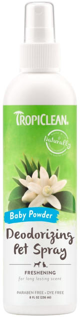 Spray dezodoryzujący TropiClean Baby Powder (0645095861329) - obraz 1