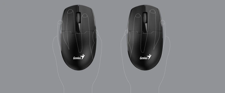 Mysz Genius NX-7000SE Wireless Black (31030032400) - obraz 6