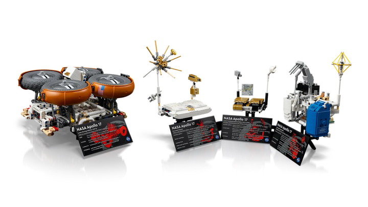 Конструктор LEGO Technic NASA Apollo - машина LRV 1913 деталей (42182) - зображення 7