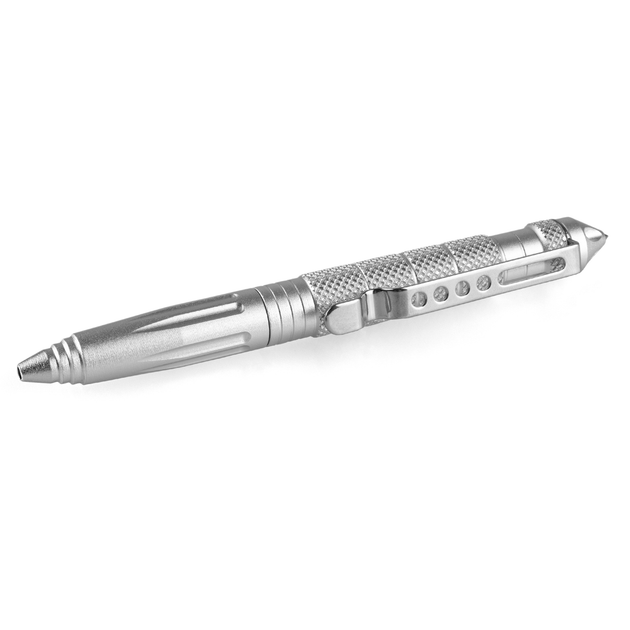 Ручка тактическая Tactical Survival Defense Pen with Glass Breaker Silver - изображение 1