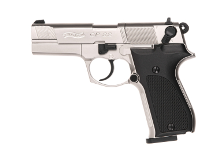 Пневматичний пістолет Umarex Walther CP88 nickel кал.4,5мм - зображення 1