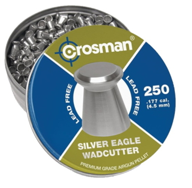 Кульки Lead free Crosman Silver Eagle 0.31 г, кал.177 (4.5 мм), уп. 250 шт. - зображення 1
