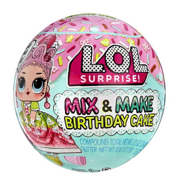 Лялька Mga L.O.L Surprise! Pop Tots Торт до дня народження з конфетті (0035051593140) - зображення 1