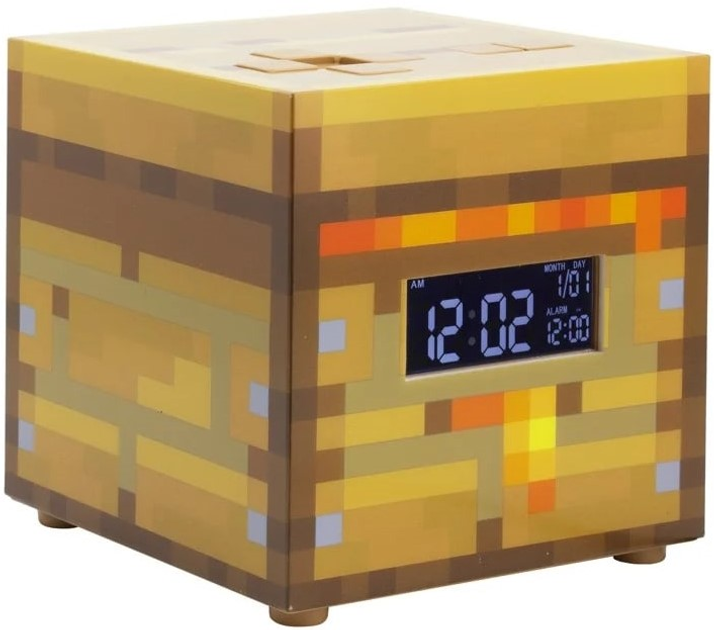 Lampka nocna-budzik Paladone Minecraft Bee Hive (5055964788469) - obraz 1