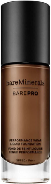 Тональна основа Bare Minerals BarePro Performance Wear SPF 20 30 Cocoa 30 мл (0098132504954) - зображення 1