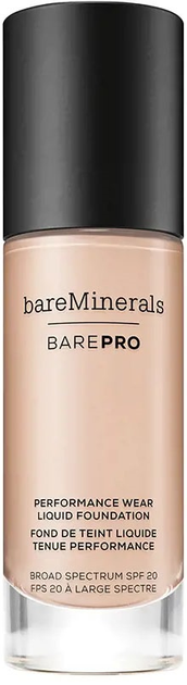 Тональна основа Bare Minerals BarePro Performance Wear SPF 20 Porcelain 30 мл (0098132563289) - зображення 1