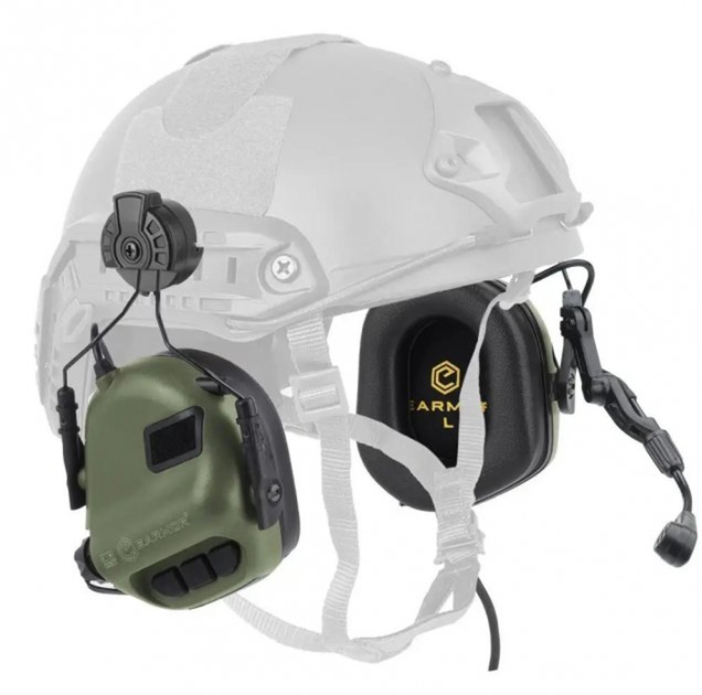 Активні захисні навушники Earmor M32H MOD3 (FG) Olive - зображення 2
