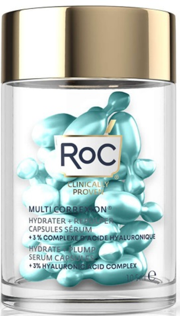 Сироватка для обличчя ROC Multi Correxion Hydrate + Plump в капсулах 30 шт (1210000800336) - зображення 3