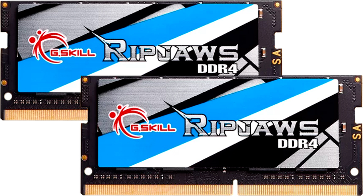 Оперативна пам'ять G.Skill SODIMM DDR4-2666 32768MB PC4-21333 (Kit of 2x16384) Ripjaws (F4-2666C19D-32GRS) - зображення 1