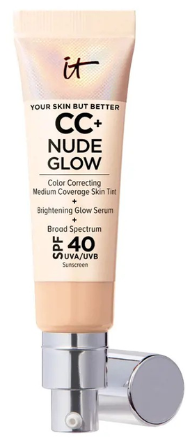 СС-крем It Cosmetics Nude Glow Your Skin But Better Neutral Medium SPF 40 32 мл (3605972653529) - зображення 1