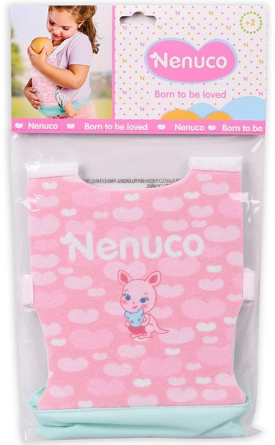 Nosidełko dla lalek Nenuco Baby Carrier (8056379142584) - obraz 1