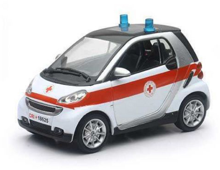 Samochód New Ray Smart For Two Italian Red Cross (0093577714432) - obraz 2
