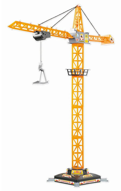 Dźwig podnoszący RSTA Mega Construction z efektami świetlnymi 100 cm (8004817109071) - obraz 3