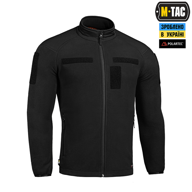Куртка M-Tac Combat Fleece Polartec Jacket Black M/R - изображение 2