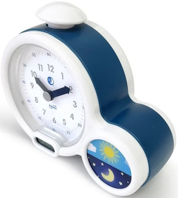 Настільний годинник-будильник Claessens'Kids Kid’Sleep Синій (7640116260108) - зображення 2