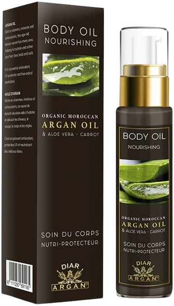 Олія для тіла Diar Argan Body Oil Nourishing 50 мл (6111250691185) - зображення 1