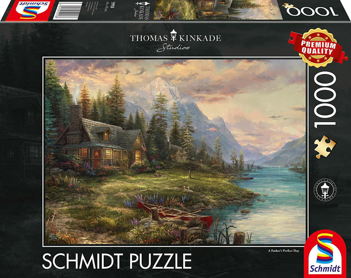 Puzzle Schmidt Thomas Kinkade Wycieczka z okazji Dnia Ojca 69.3 x 49.3 cm 1000 elementów (4001504599188) - obraz 1