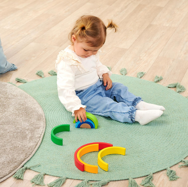 Zabawka edukacyjna Simba Rainbow 8 szt (4003046007237) - obraz 7