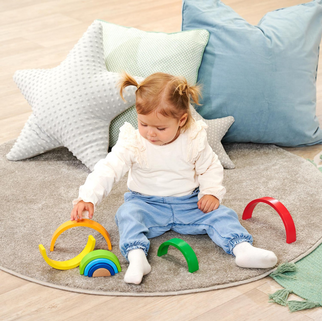 Zabawka edukacyjna Simba Rainbow 8 szt (4003046007237) - obraz 9