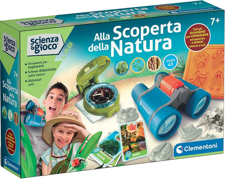 Zestaw do eksperymentów naukowych Clementoni Science & Play Discovering Nature (8005125193288) - obraz 1