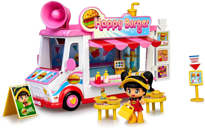 Ігровий набір Famosa Pinypon Happy Burger (8410779102904) - зображення 2