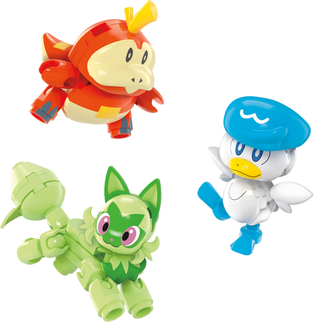 Klocki konstrukcyjne Mega Pokemon Towarzysze z Paldei 79 elementów (0194735170517) - obraz 4