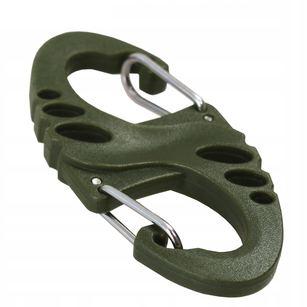 Карабін S-HOOK OD (10 шт) Sturm Mil-Tec Olive Drab (13458401) - зображення 2