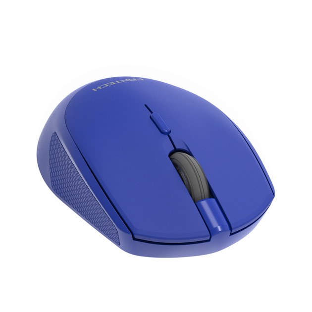 Компьютерная мышь w190 silent click беспроводная синий цвет - изображение 6