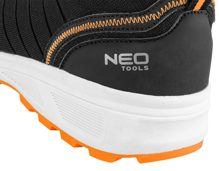Półbuty robocze ochronne NEO Tools S1P SRC 82-159 44 Czarno-pomarańczowe (5907558470116) - obraz 6