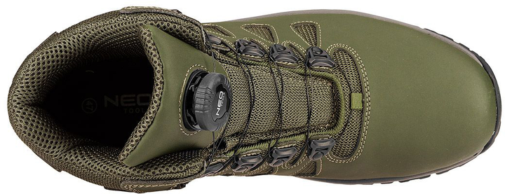 Черевики робочі захисні NEO Tools O2 SR FO 82-751 шкіряні 44 Оливкові (5907558499056) - зображення 5