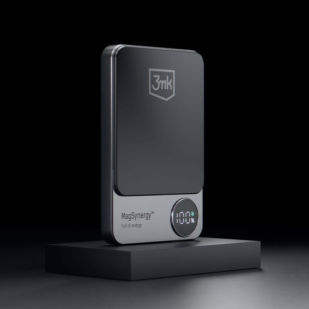 УМБ 3MK MagSynergy 10000 mAh USB-C/Lightning Black (5903108497381) - зображення 5