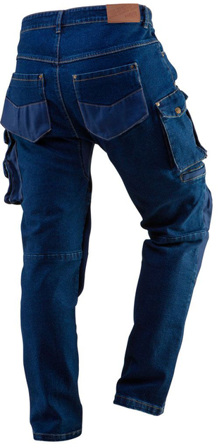 Штани робочі NEO Tools Denim 81-228 3XL Сині (5907558439489) - зображення 2